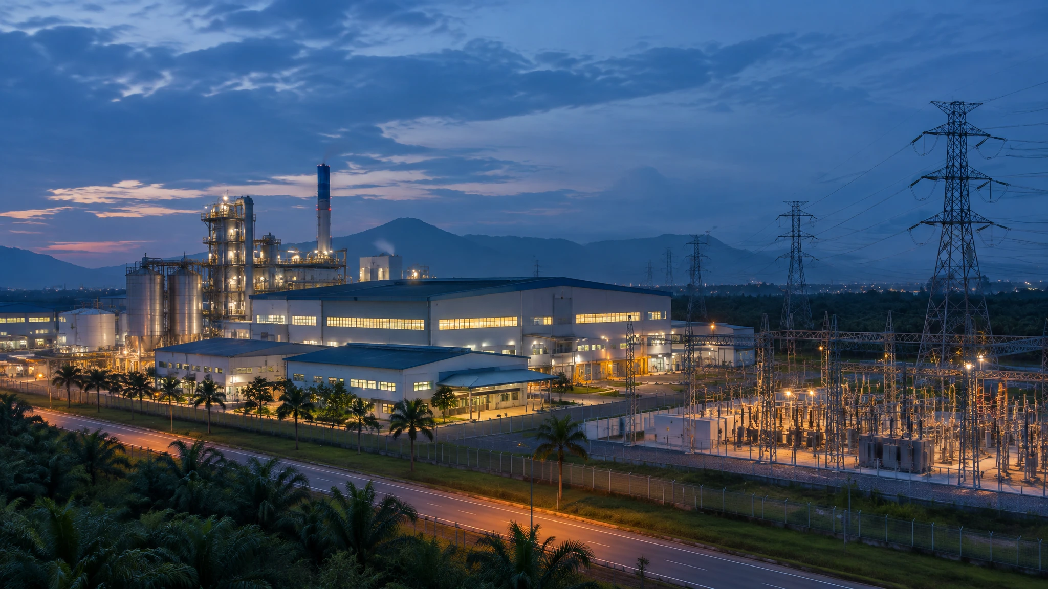 What happens when the CREAM solar plant stops generating?