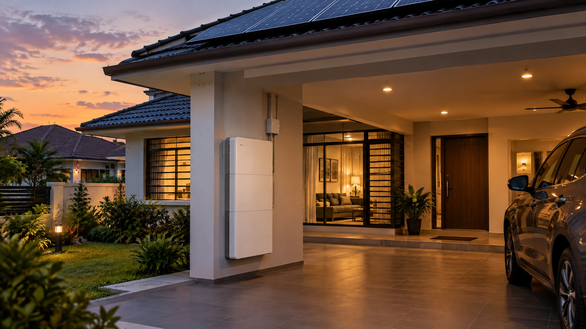 Do I need a battery with home solar in Malaysia?