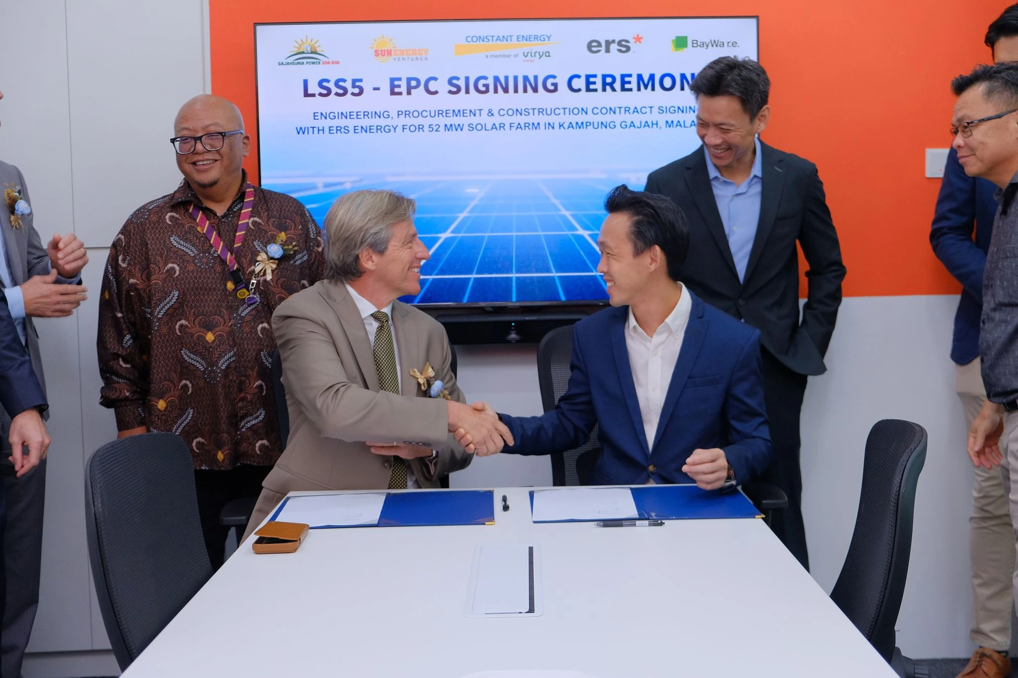 LSS5 in Malaysia: the 52 MWac Kampung Gajah solar project