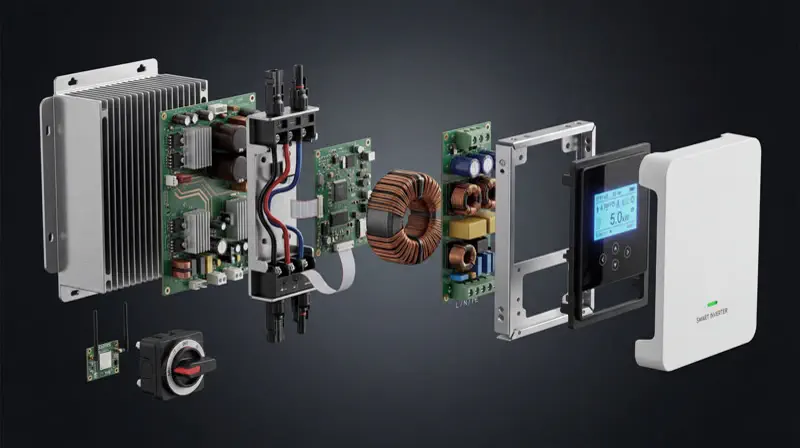 Smart solar inverter