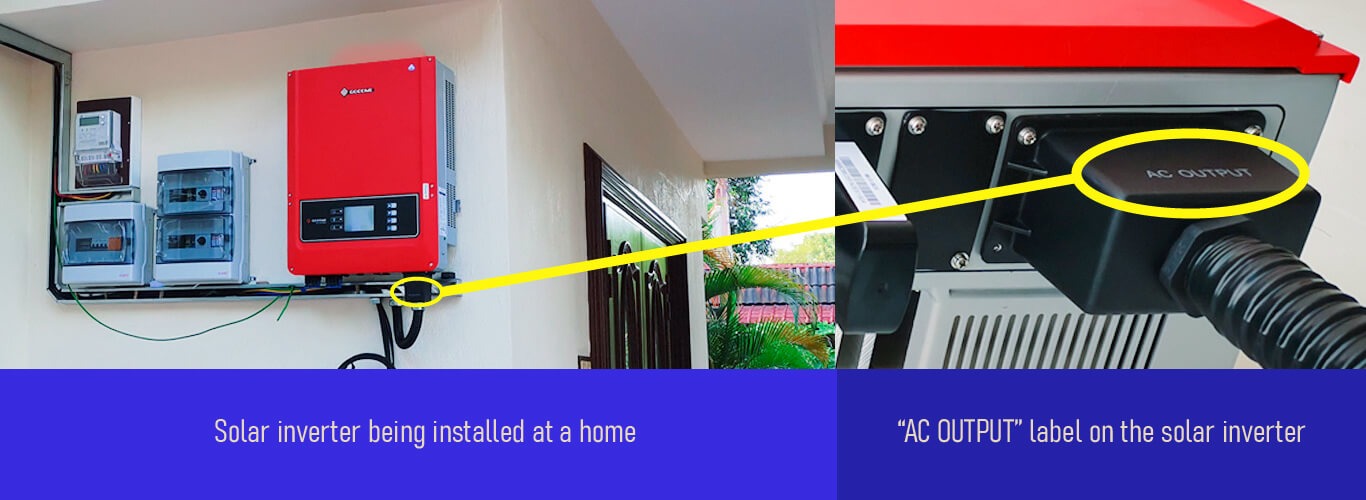 What are solar inverters - installation at a home